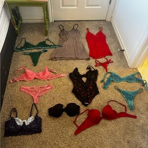 Intimate Collection - Green, Gray, Red, Pink, Black, Blue all size S/M